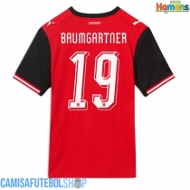 Camisa de time de futebol Áustria Christoph Baumgartner #19 Replicas 1º Equipamento Mundo 2026 Manga Curta